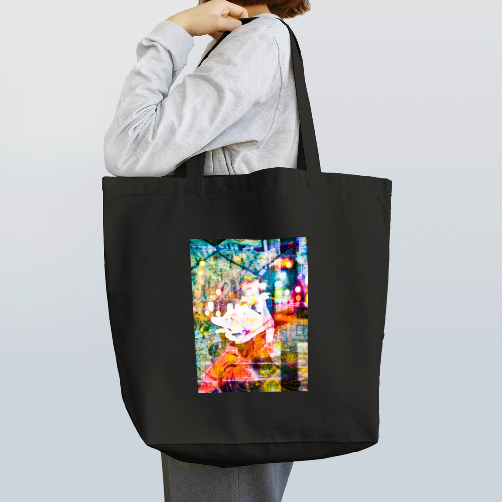 あやとり。の毒々しいほど鮮やかな日々。 Tote Bag