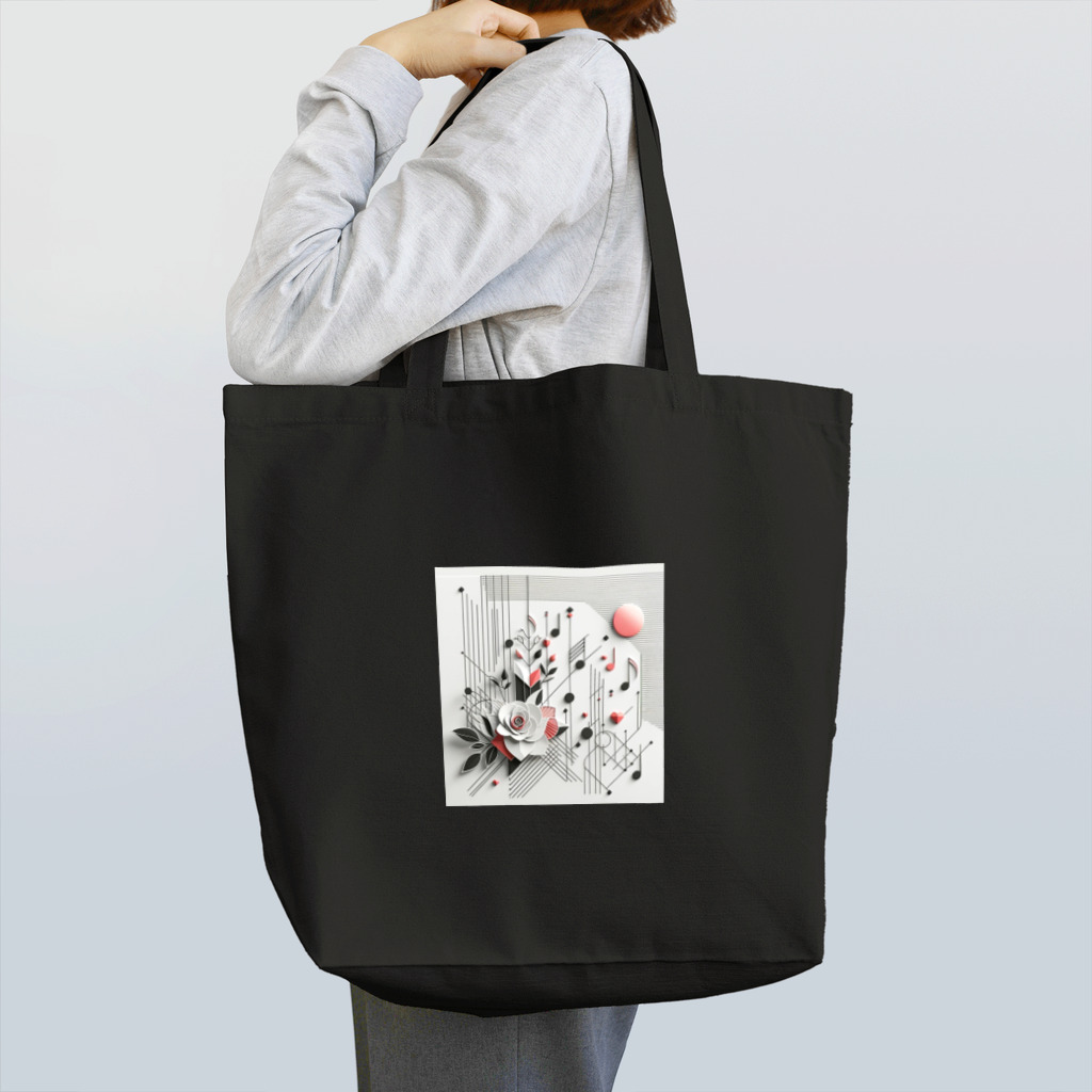 BochiBoochi-walkerのジオメトリーA45 Tote Bag