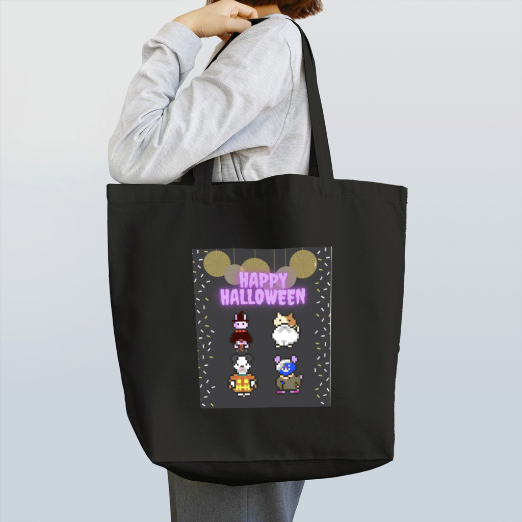 ドット絵のお店：Lily☺︎KGのHappy Halloween Tote Bag