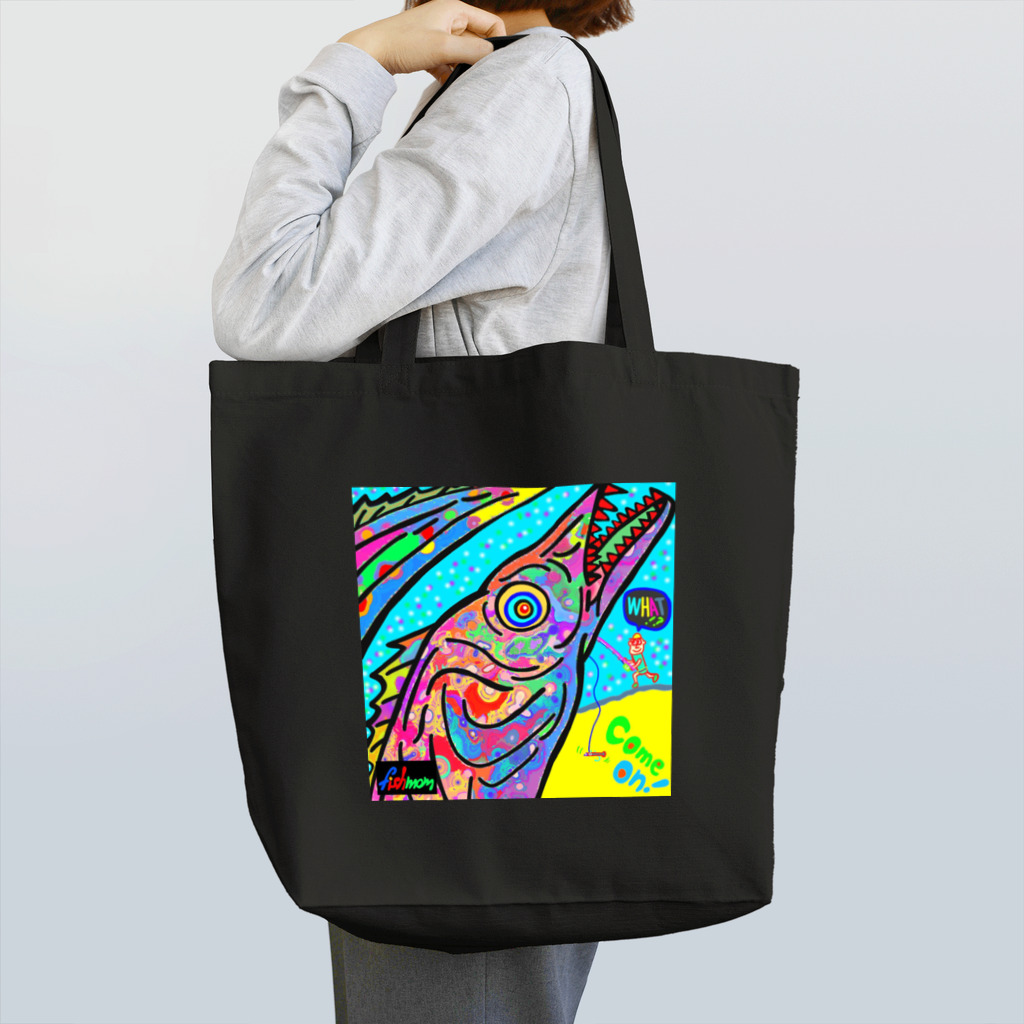 FISH MOM（デザイナー：うーまま）のタチウオ Tote Bag