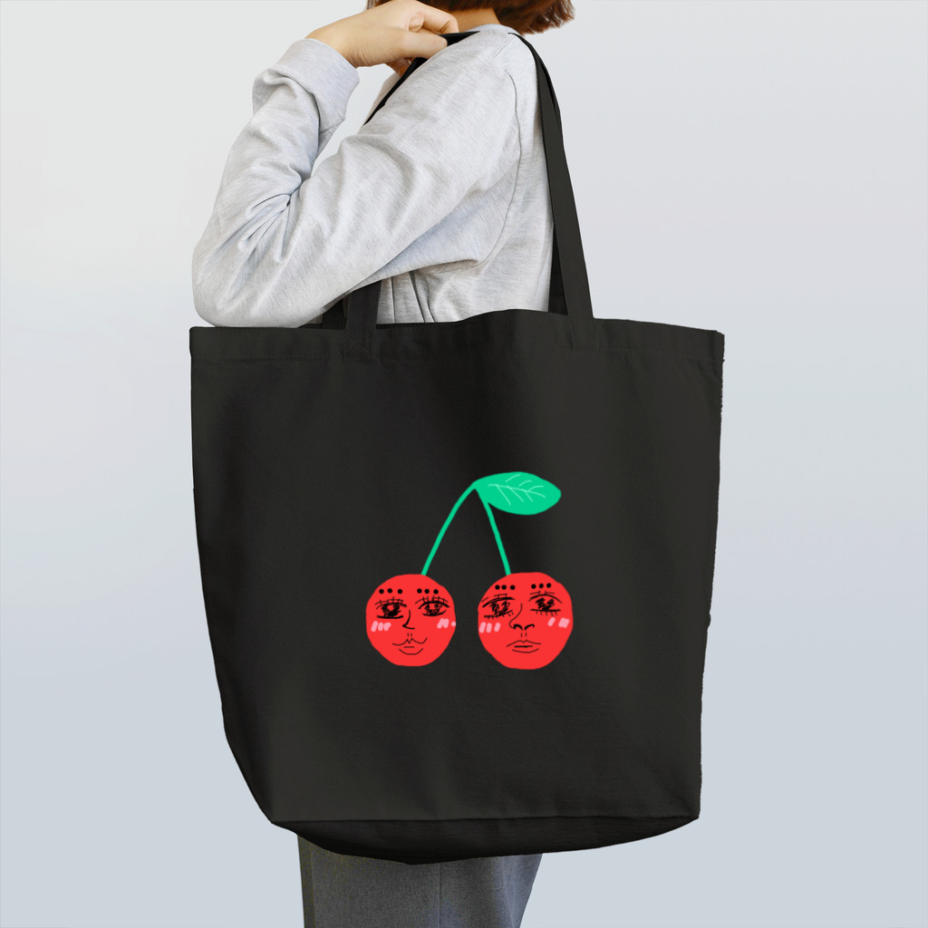 回鍋肉(ホイコーロー)のさくらんぼ姉妹 Tote Bag