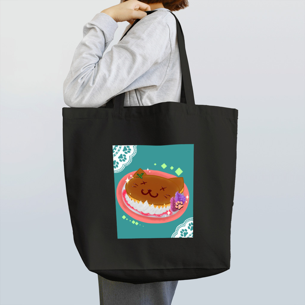 さらだのもちふわにゃんけーき🐈🐈‍⬛ Tote Bag