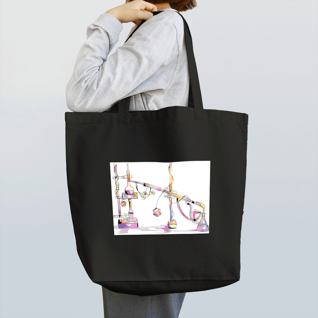 ピヨ_chemistryの蒸留 Tote Bag