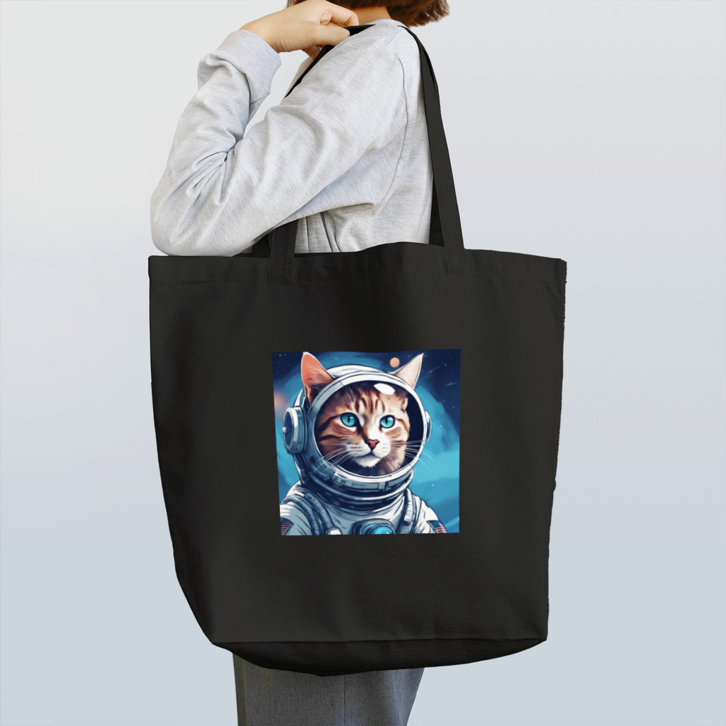 Enigma SHOPのspace cat トートバッグ