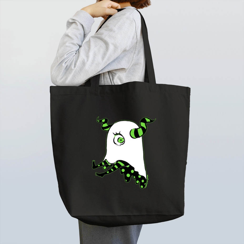 Cast a spell !! by Hoshijima Sumireのめだまつのおばけちゃん Tote Bag