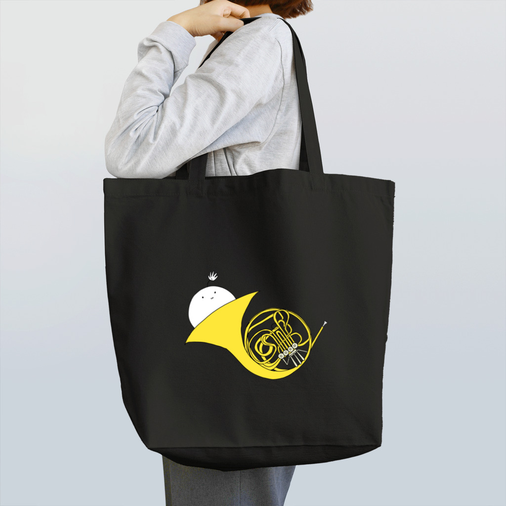 がーくんショップの吹奏楽部のがーくん ホルン Tote Bag