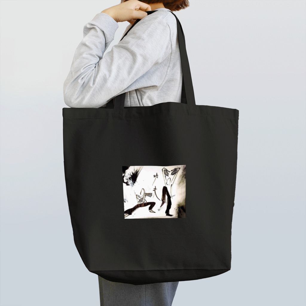 PUNK TV ART SHOPの功夫 〜 蛇拳 vs 鶴拳 〜 Tote Bag