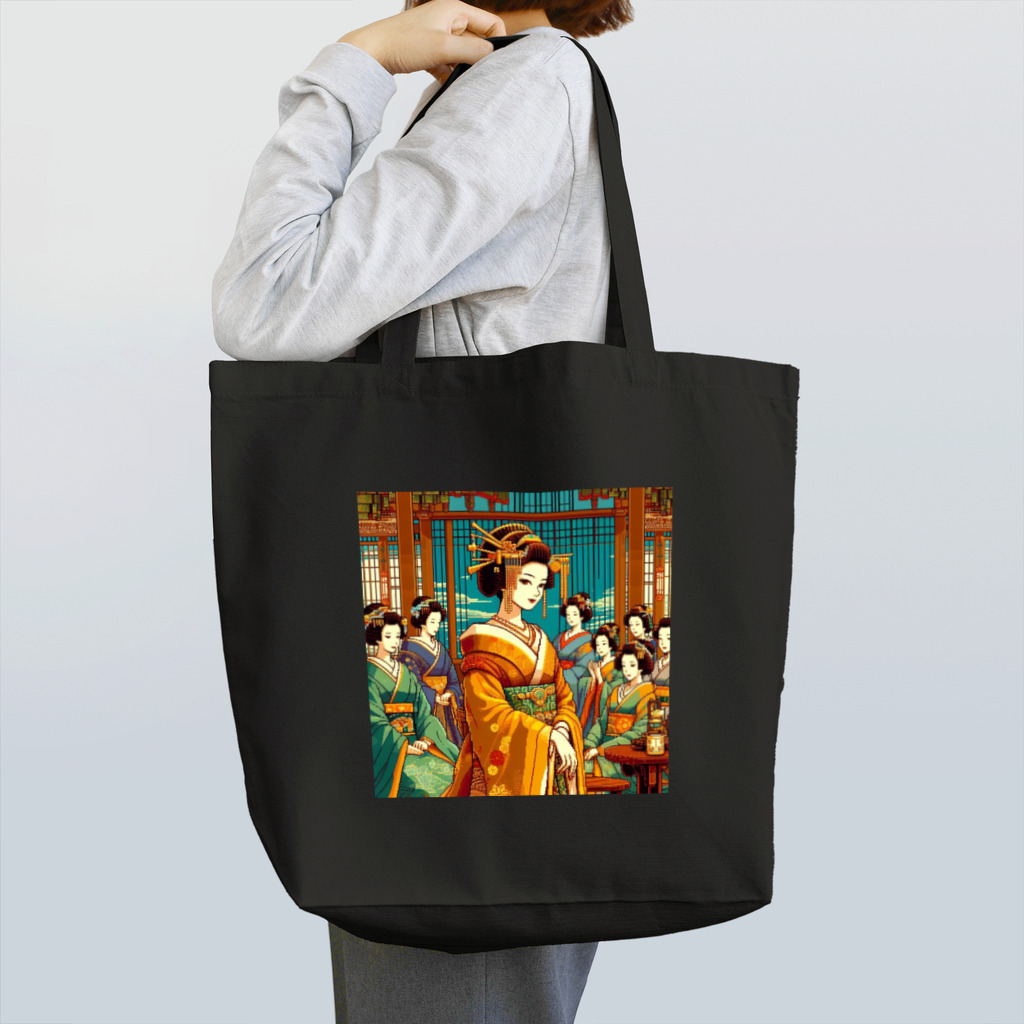 heianbijo.のheianbijo ピクセルアート Tote Bag