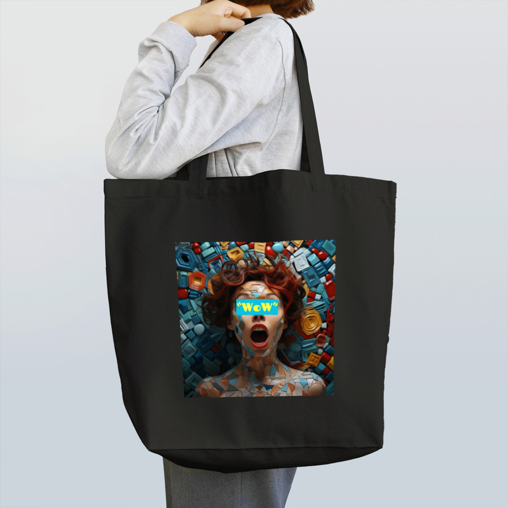 "WoW"の"WoW" Tote Bag