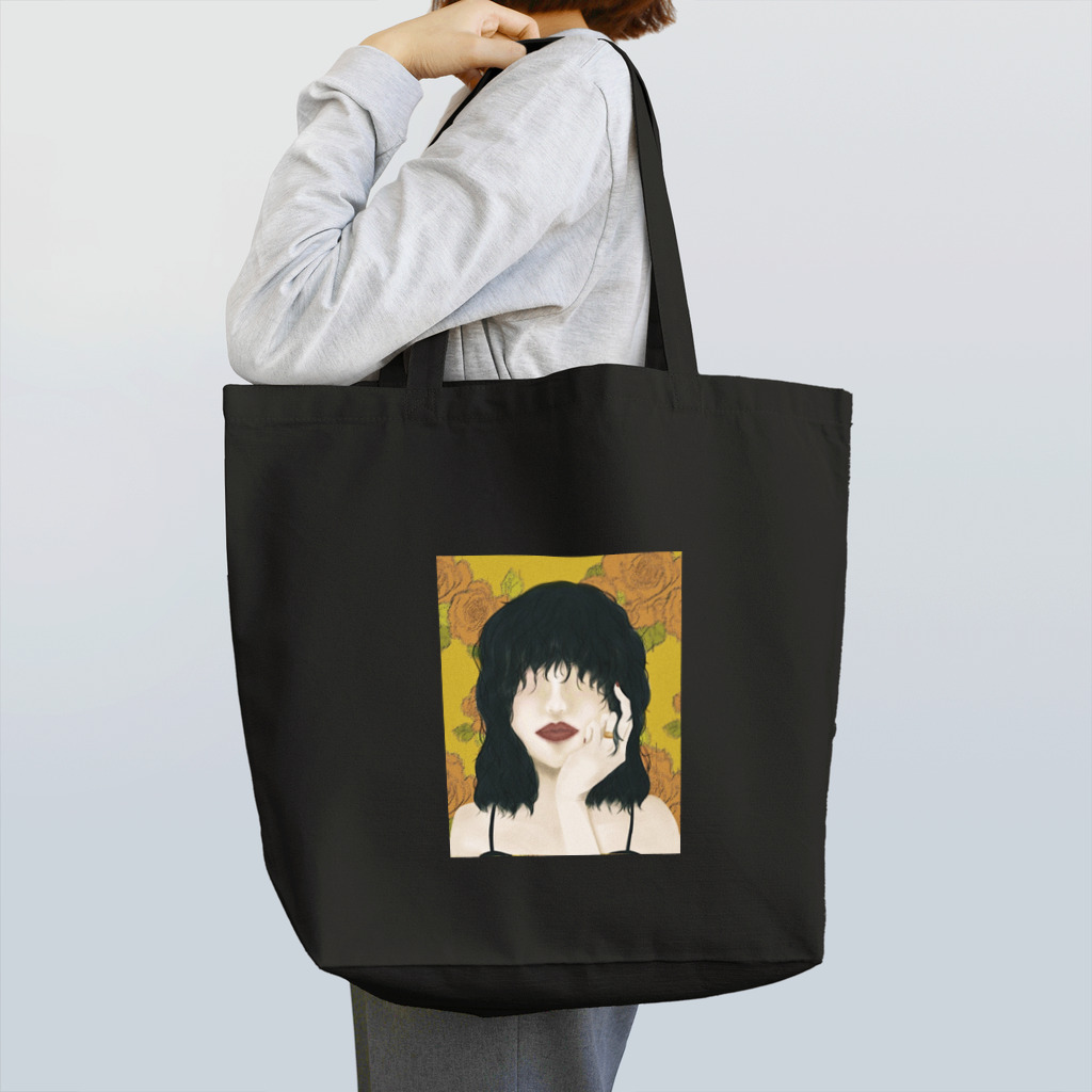 Culaccinoのspiral perm Tote Bag