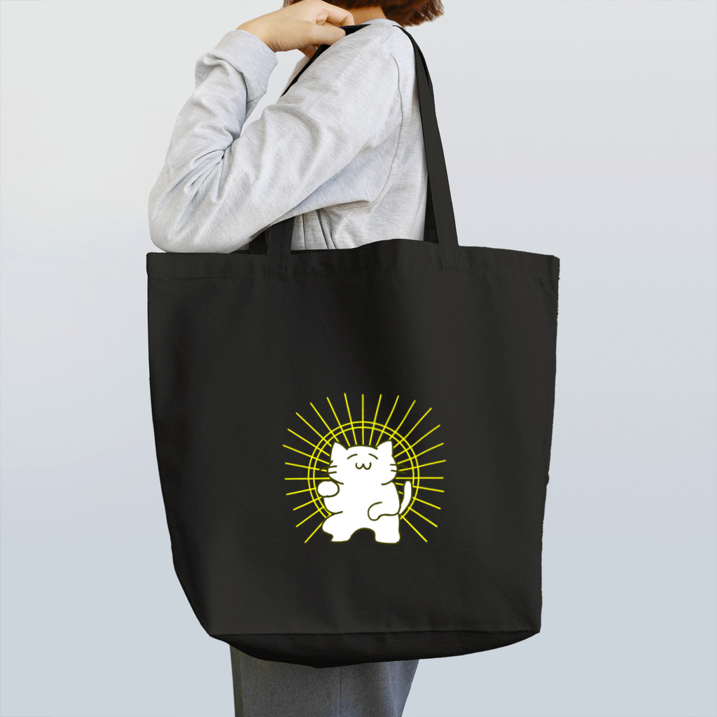 ねこまんまの光背 Tote Bag