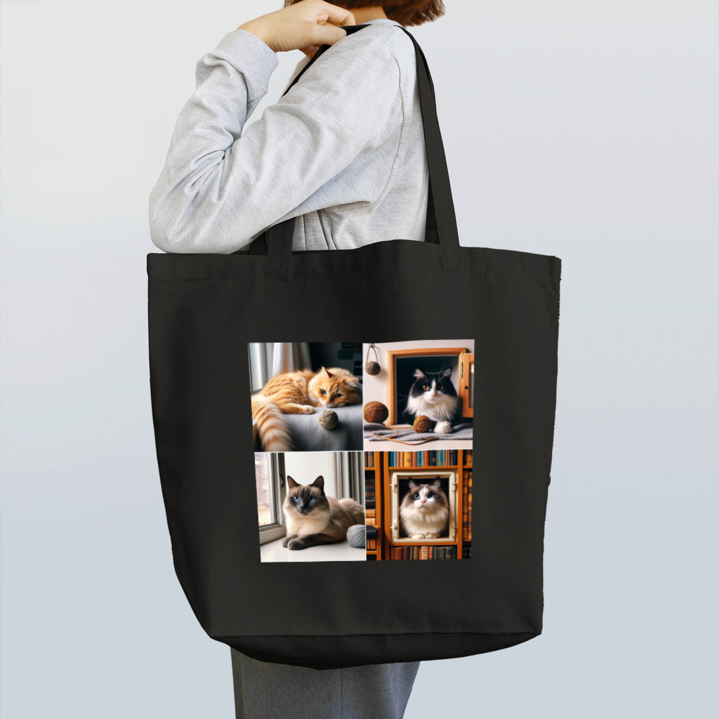 クリエイティブ　テトの猫 Tote Bag