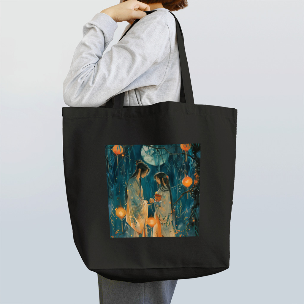 AQUAMETAVERSEの織姫と彦星・七夕祭り　Tomoe bb 2712 Tote Bag