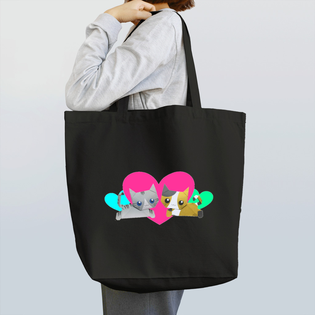 kumakumapcのおりがみねこちゃん Tote Bag