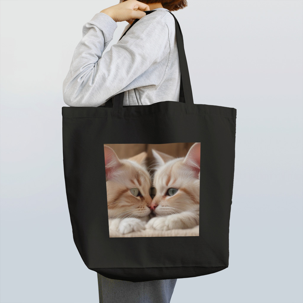 癒しの部屋🐾໒꒱のCutie cat❤︎ Tote Bag