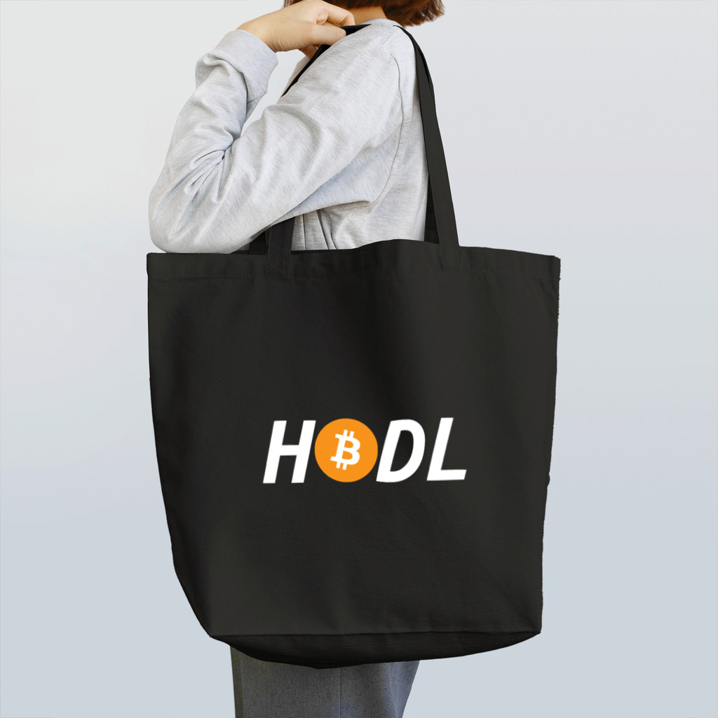 CryptoCurrencyCircleのHODLシリーズ(BTCロゴ) Tote Bag