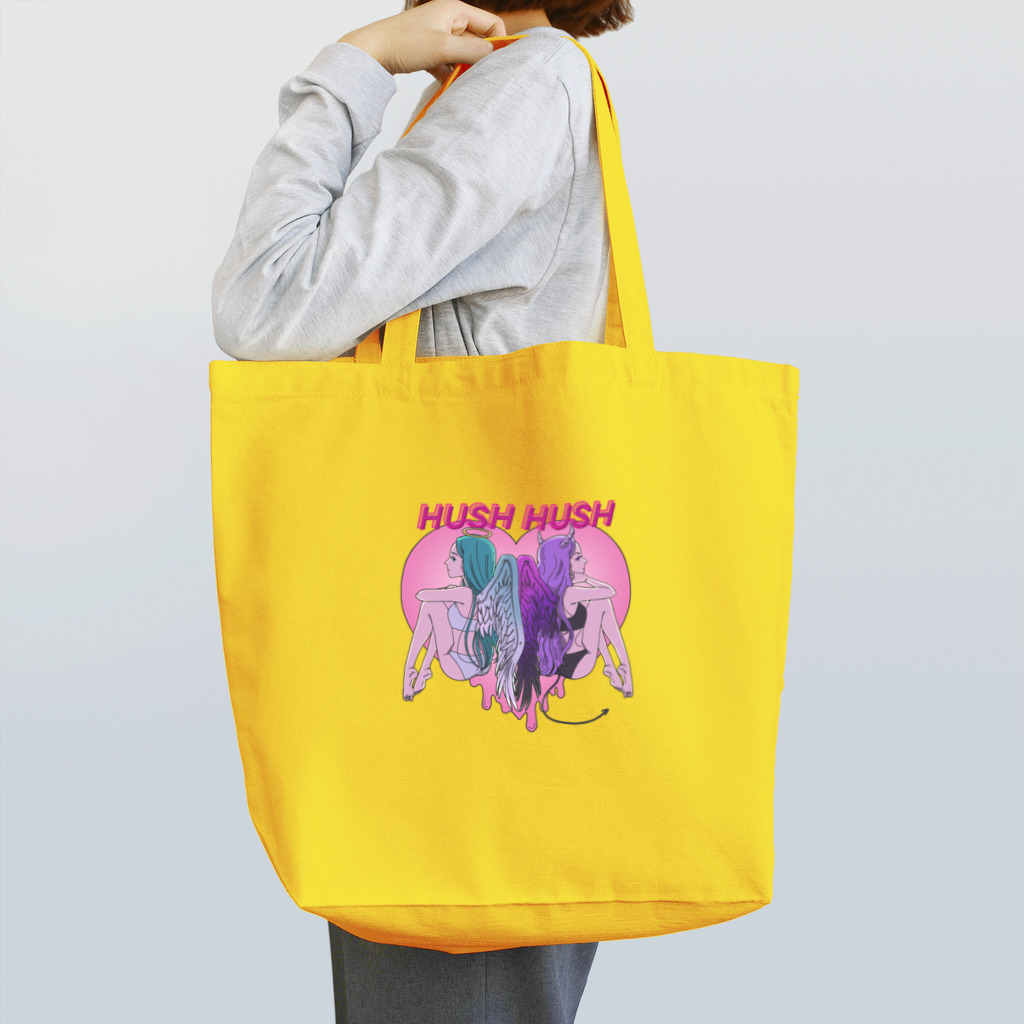 RIKAの【girl】天使と悪魔 Tote Bag