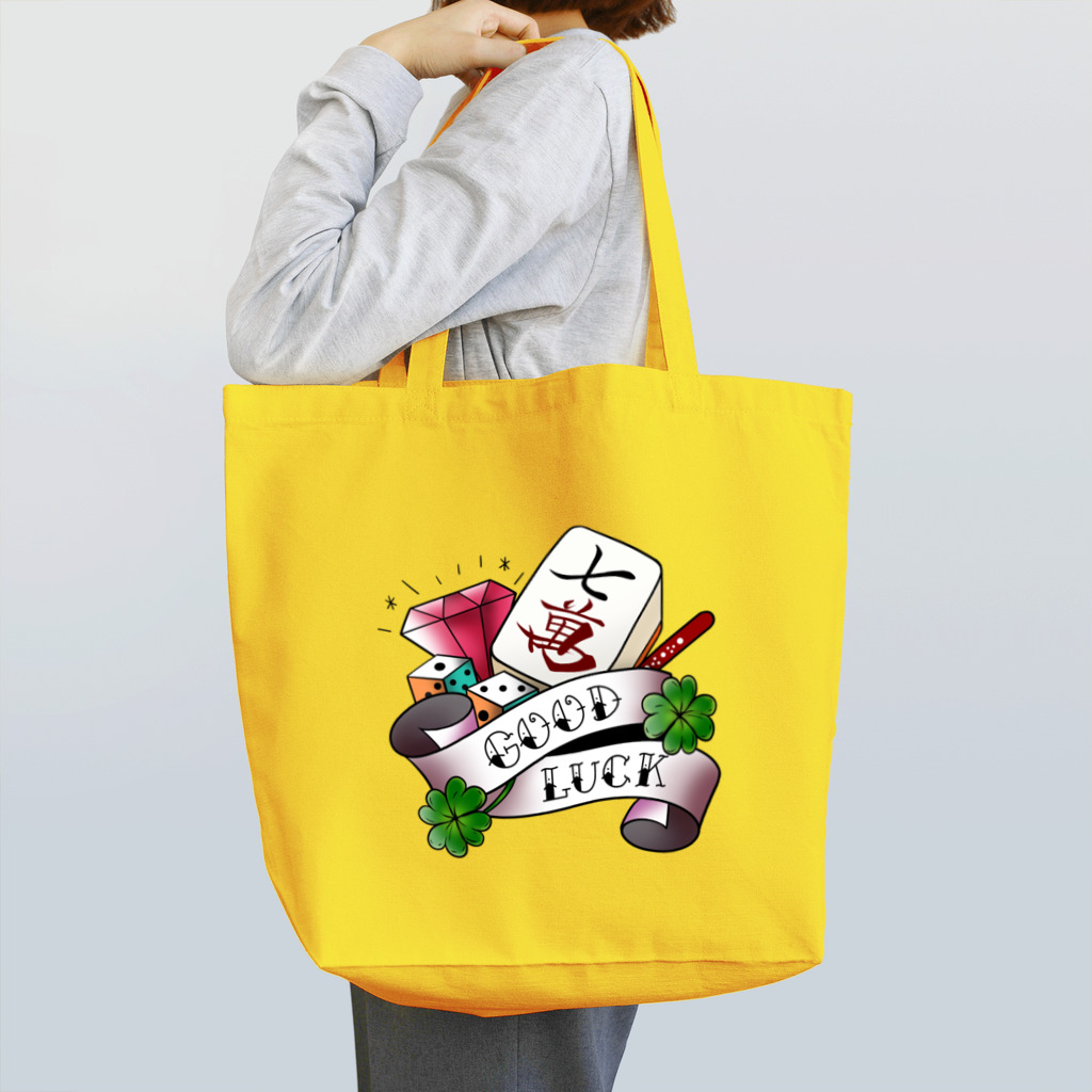 雨、時々の七萬 Tote Bag