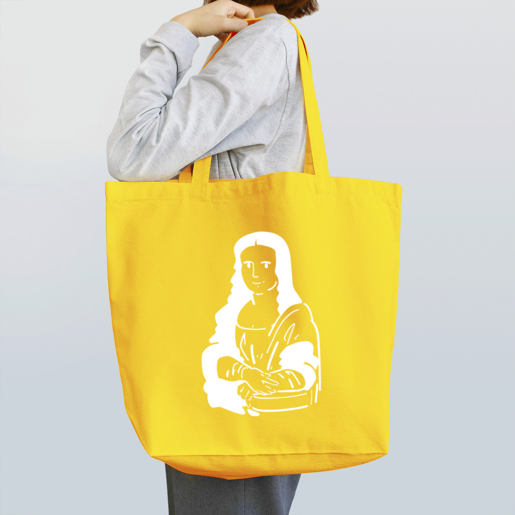 山形屋米店のモナリザ【白プリント】 Tote Bag