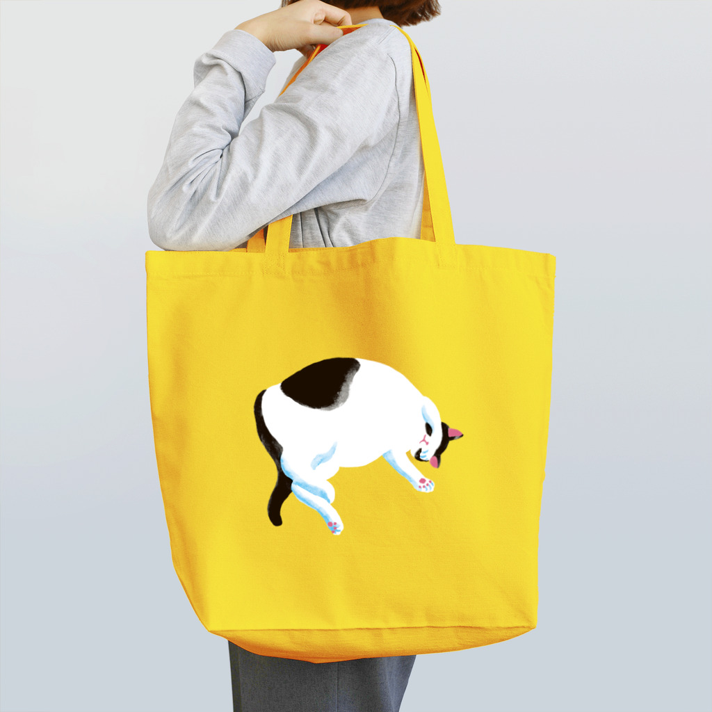 シトウのお店の昼寝中（黒） Tote Bag