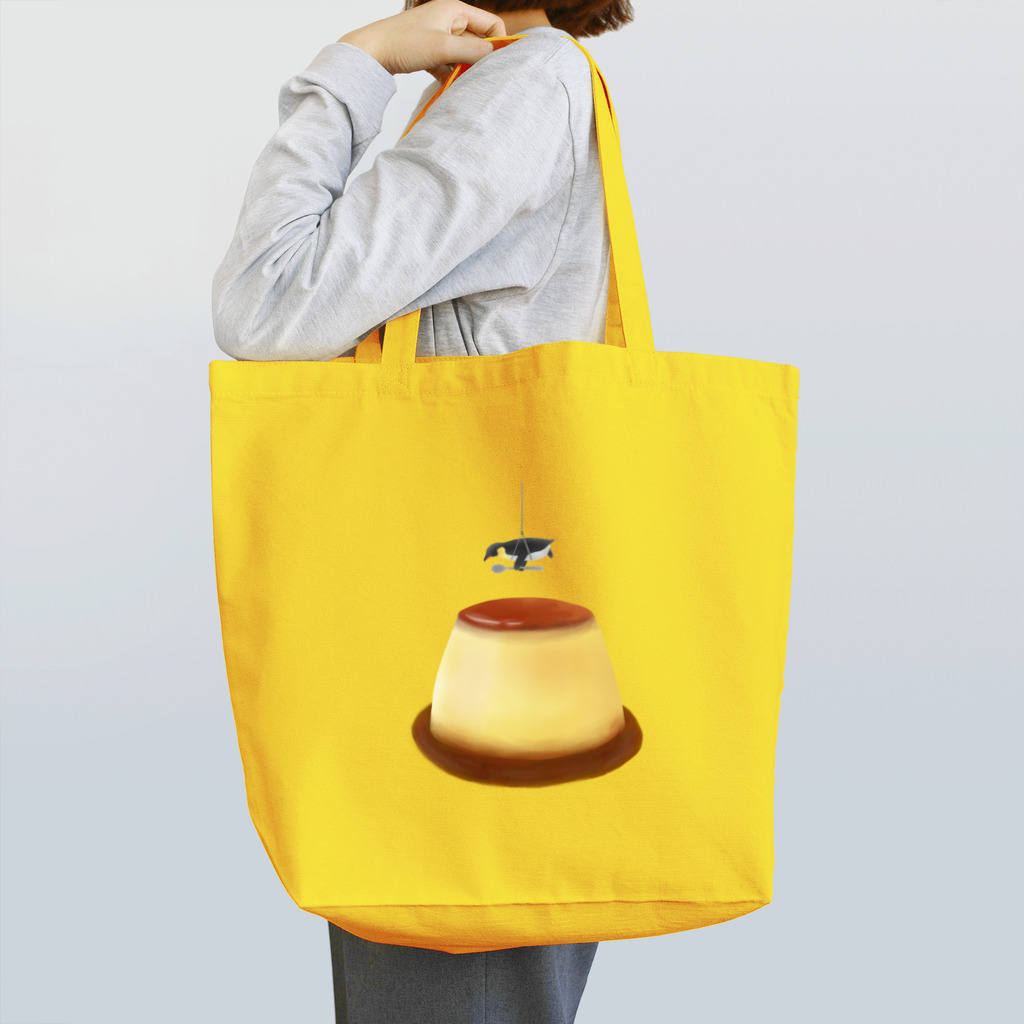 Icchy ぺものづくりのプリン泥棒！ Tote Bag