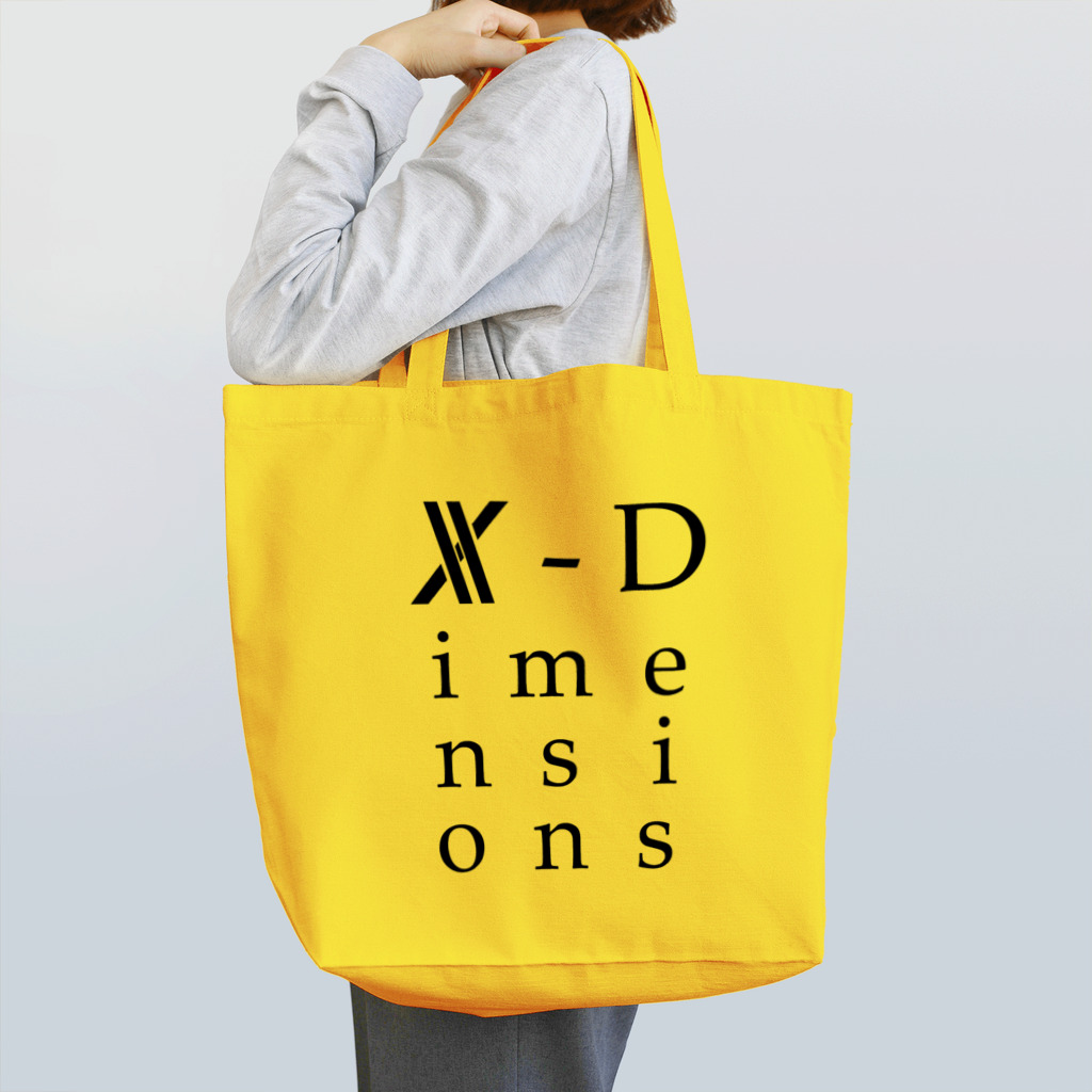 X-Dimensions team goodsのlogo arrange 02 トートバッグ