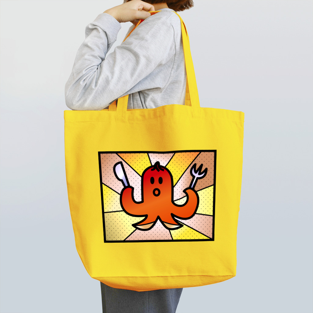 B-catのウインナー_グッズ（ステンドグラス風） Tote Bag