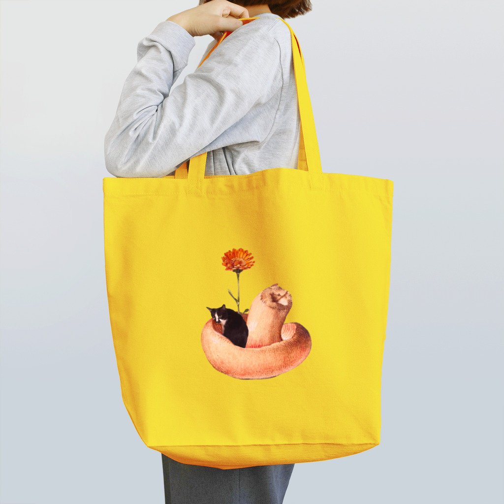 Chai CollageのRosyちゃん Tote Bag