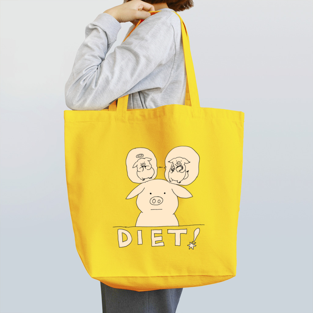 ピポン（がなはようこ/辻岡ピギー）のピポンイラスト-06 Tote Bag