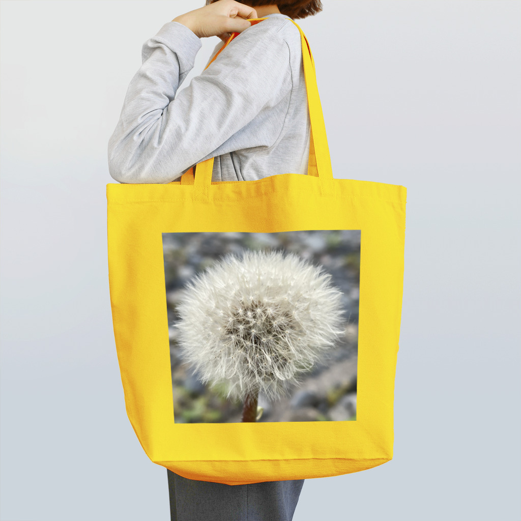 でおきしりぼ子の実験室のわたげのうたげ-正方形 Tote Bag