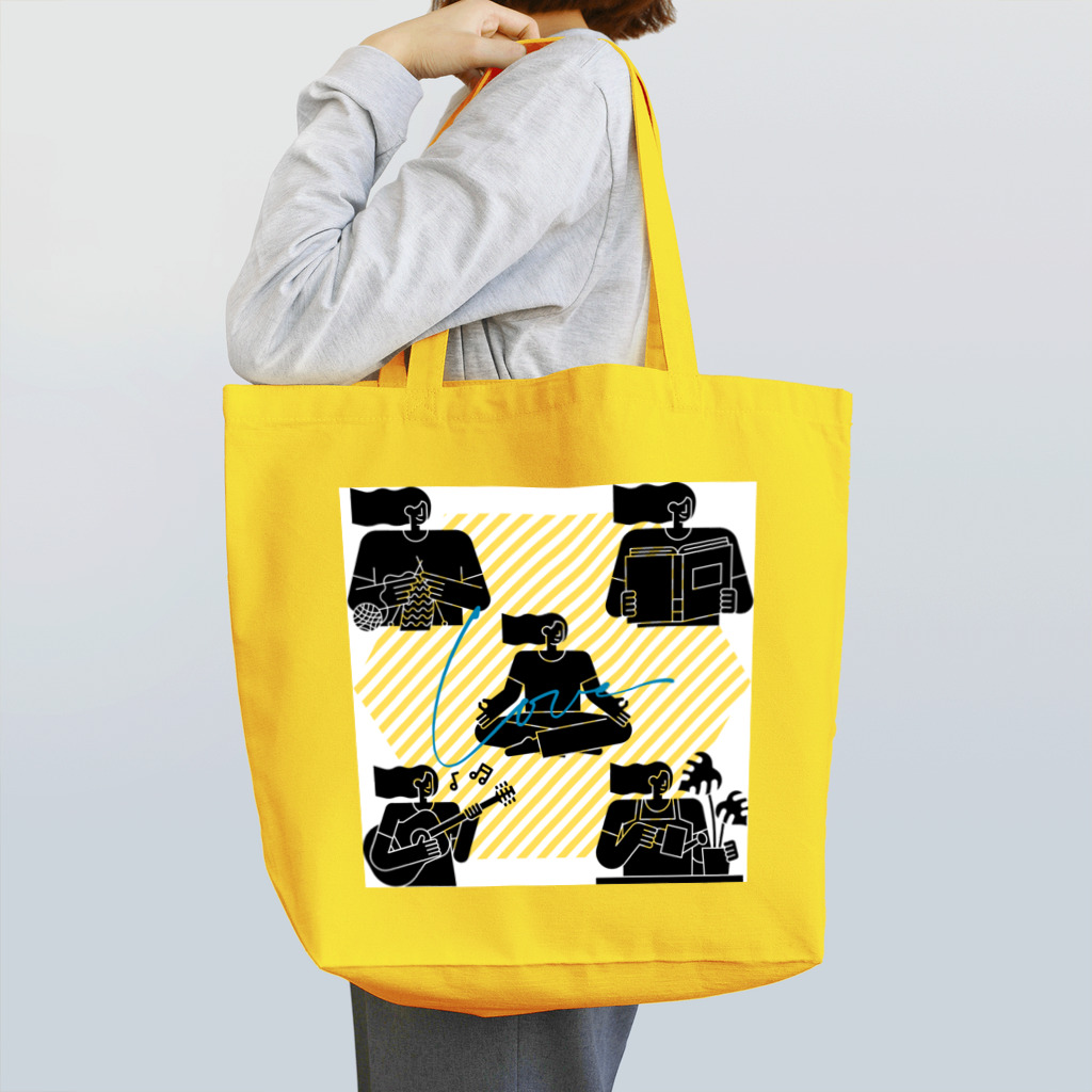 ourir_aのself love! Tote Bag