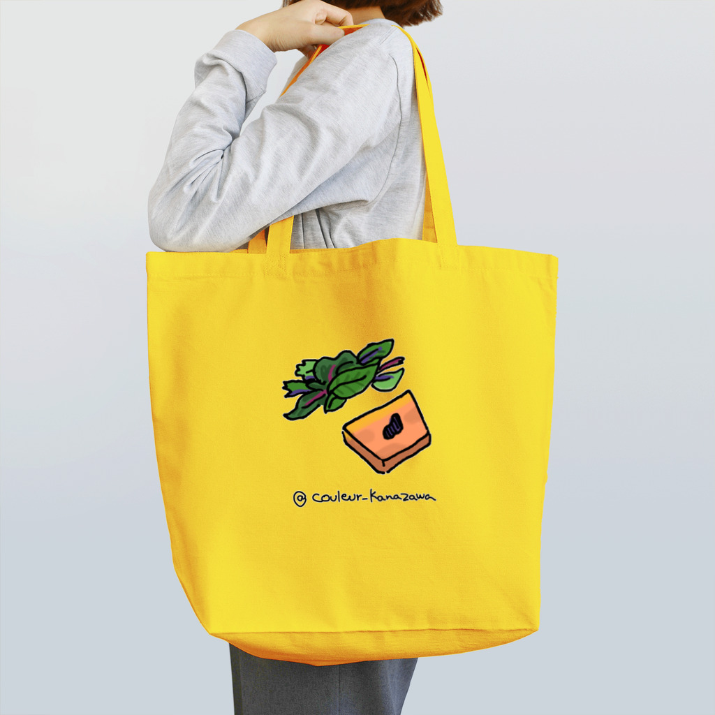 Couleur(クルール)のフォアグラのテリーヌ Tote Bag