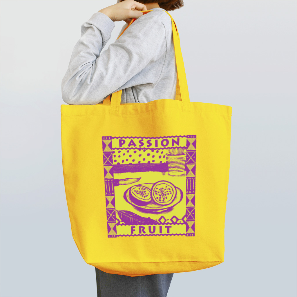 Planet Evansのパッションフルーツ Tote Bag