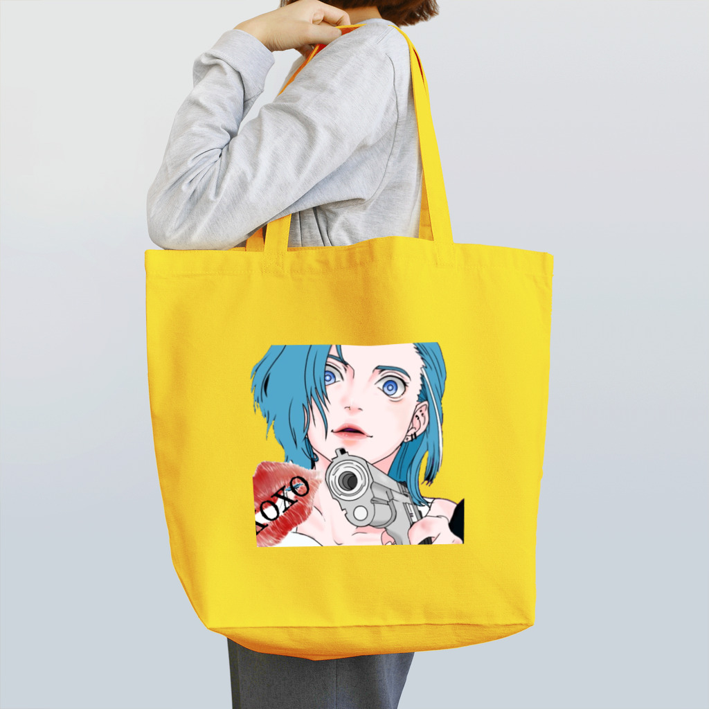 雨の子Rainの明日はピーカン🌞Factoryの雨の子Rain Tote Bag