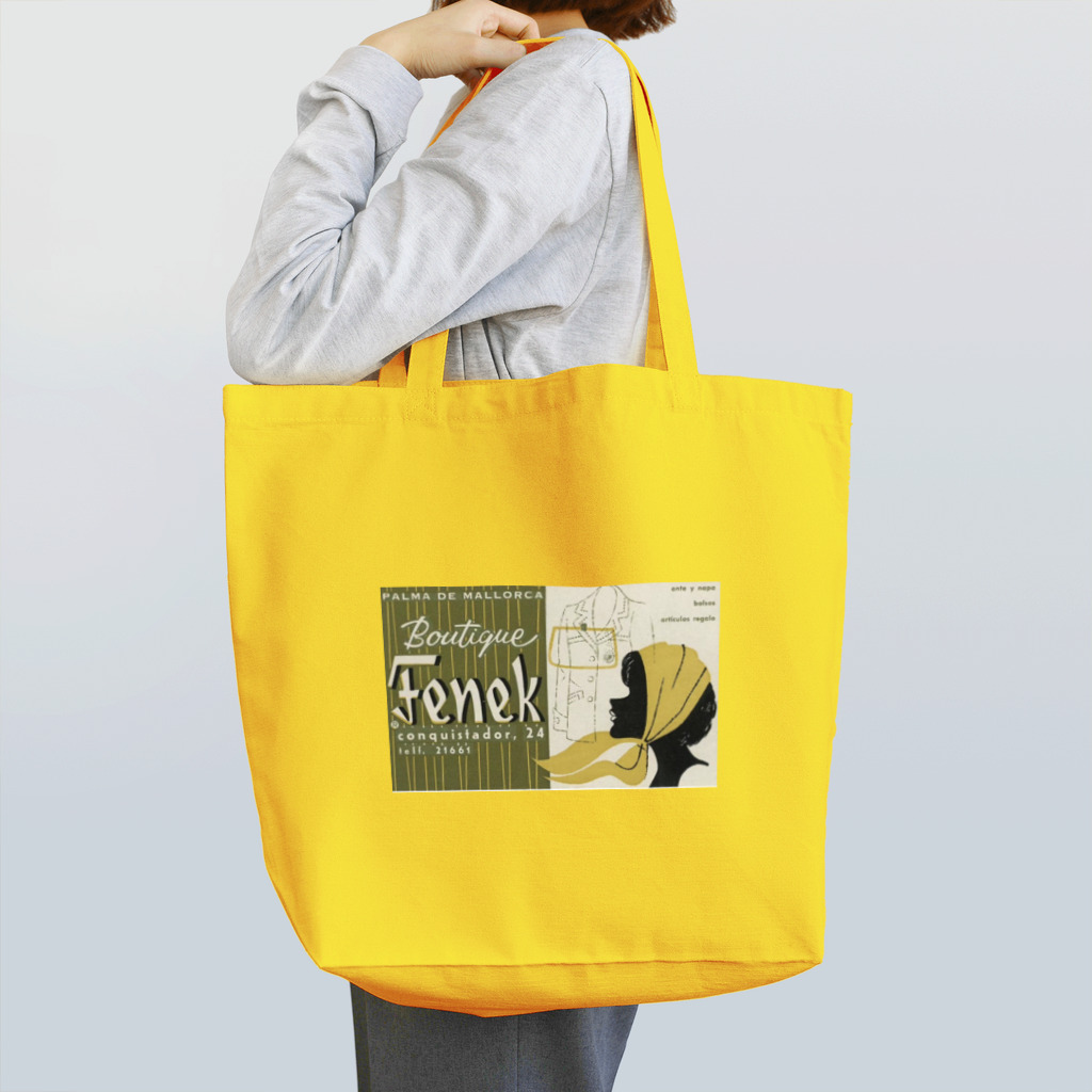 YS VINTAGE WORKSのスペイン・マヨルカ島パルマ　Boutique Fenek 1960S Tote Bag