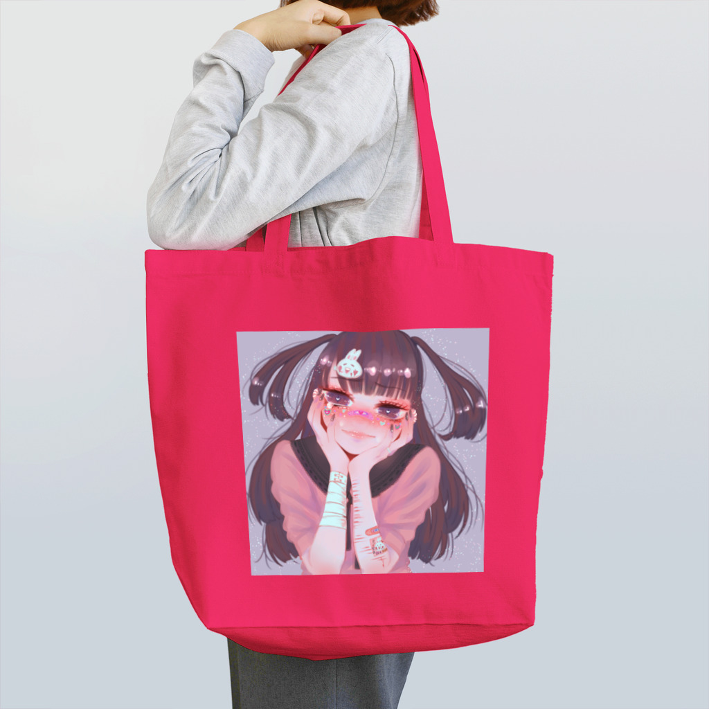 ALCOHOLICの推しメン(ヘラ)ちゃん Tote Bag