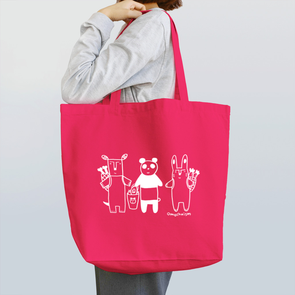 OMOCHAISM／竹内礼.AyaTakeuchiのどうぶつさんシリーズ　おかいものをしよう！ Tote Bag