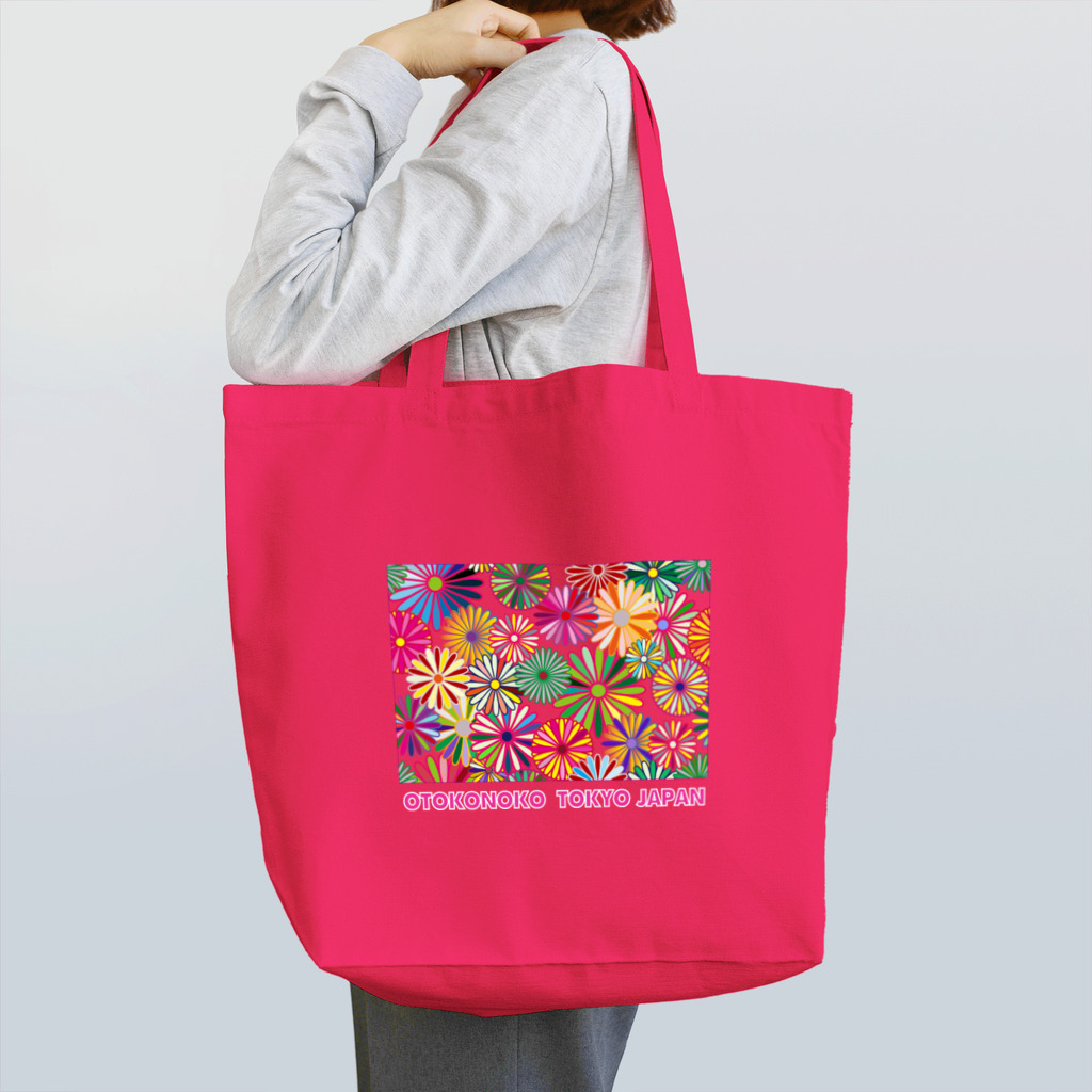 OTOKONOKOTOKYOJAPANのよるのはなびら-YORU NO HANABIRA- Tote Bag