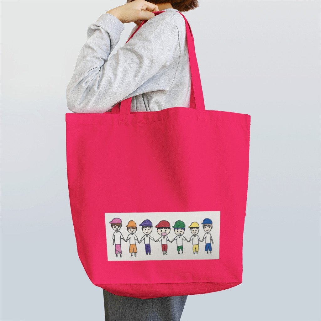 -PAGE-の虹色boys Tote Bag