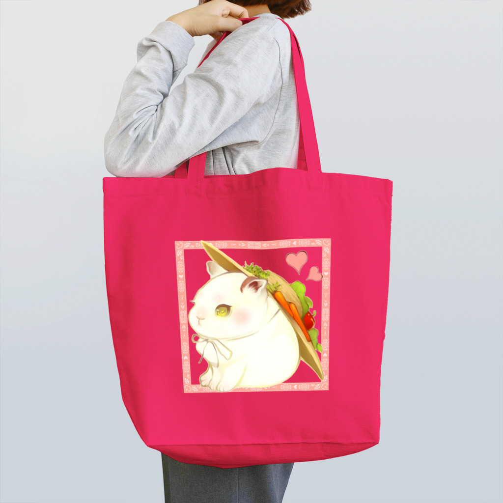 トロ箱戦隊本部の帽子？お弁当ですわ Tote Bag