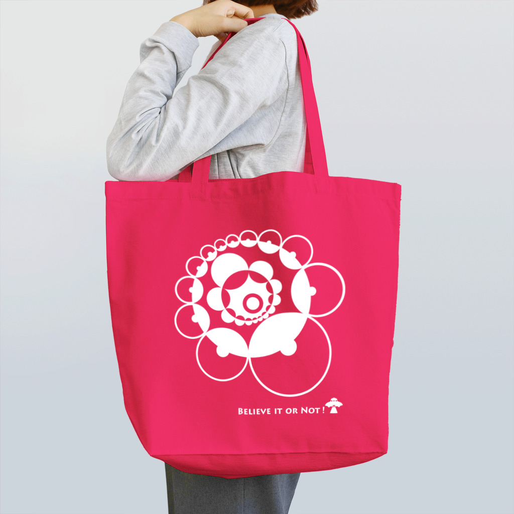 シュウのミステリーサークル04（ホワイトver） Tote Bag