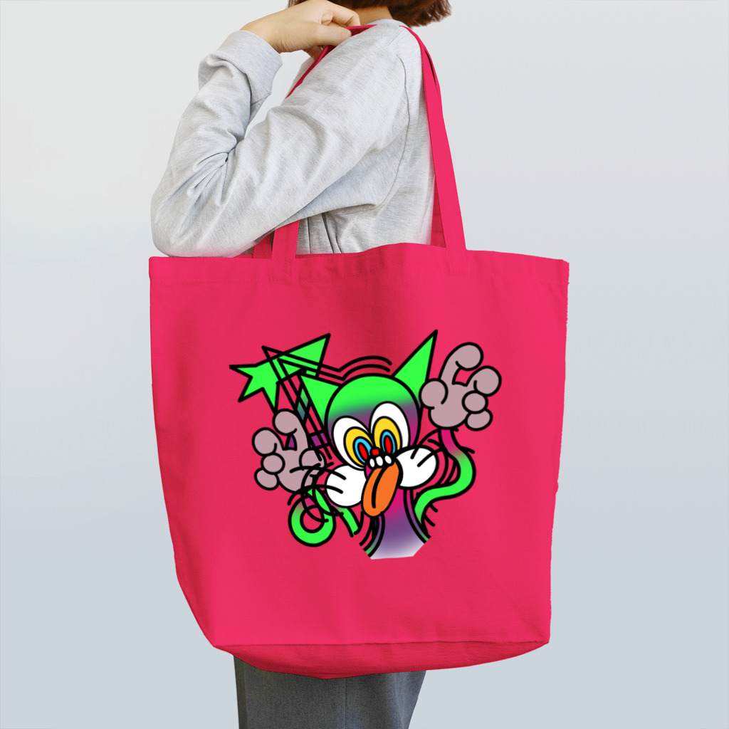 DamyCatのグラフティ＿キャット Tote Bag