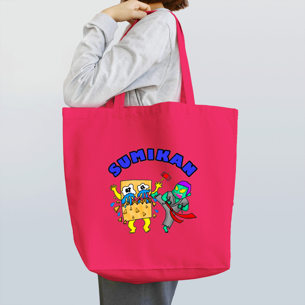 sumikanshopのスミカンvsウッドマン Tote Bag