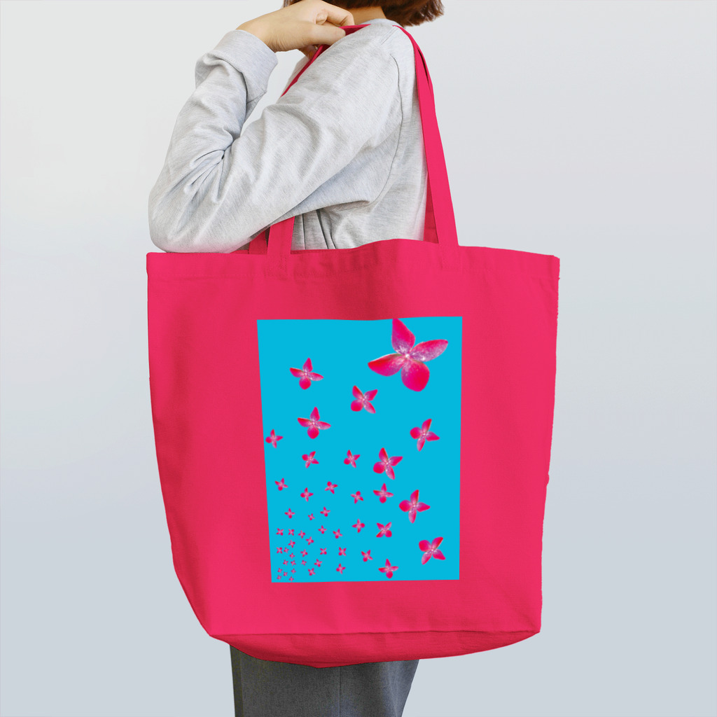 元気いっぱいのajisai. Tote Bag