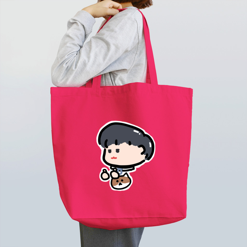 to the tripの【SD】高円寺のスーパースターちゃびりぼん Tote Bag