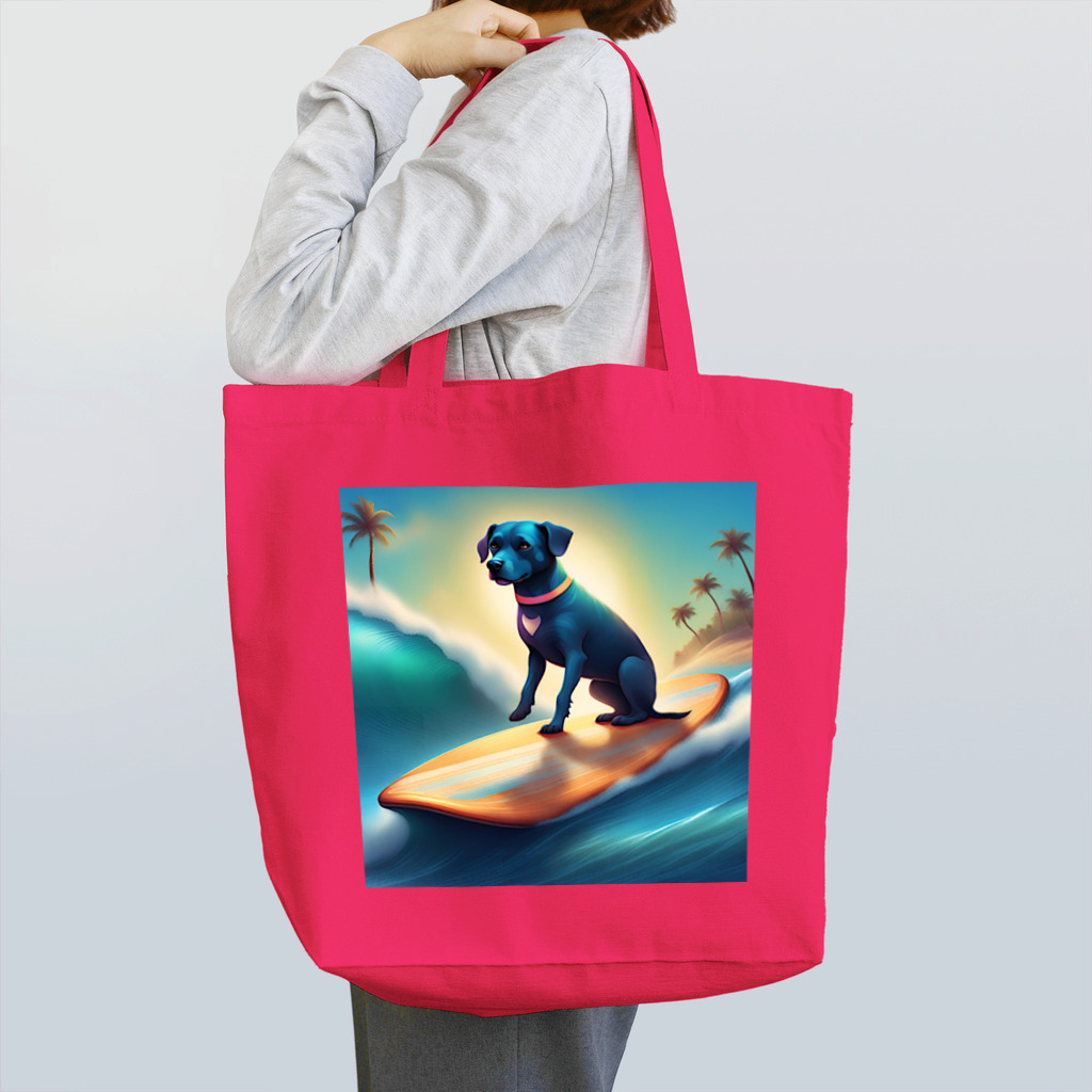 jimeryのサーフィンドッグ2 Tote Bag