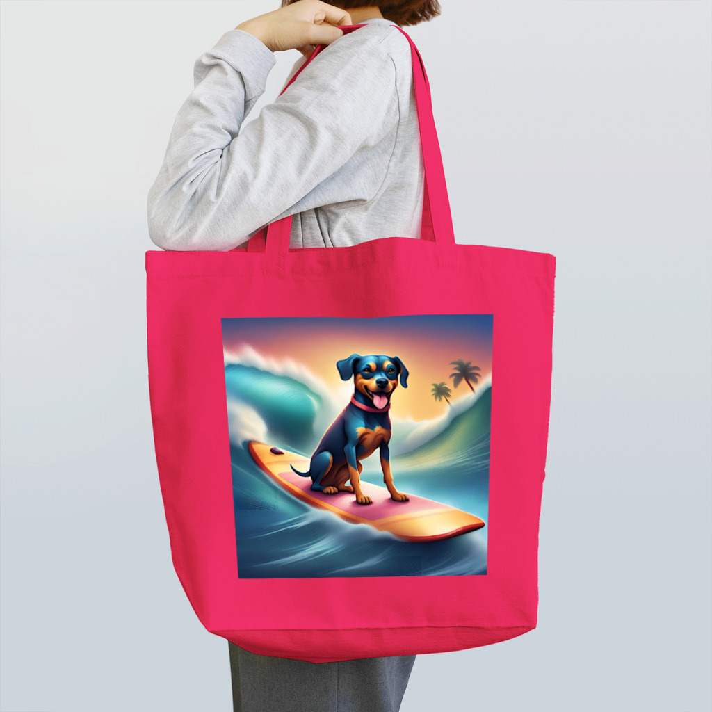 jimeryのサーフィンドッグ1 Tote Bag