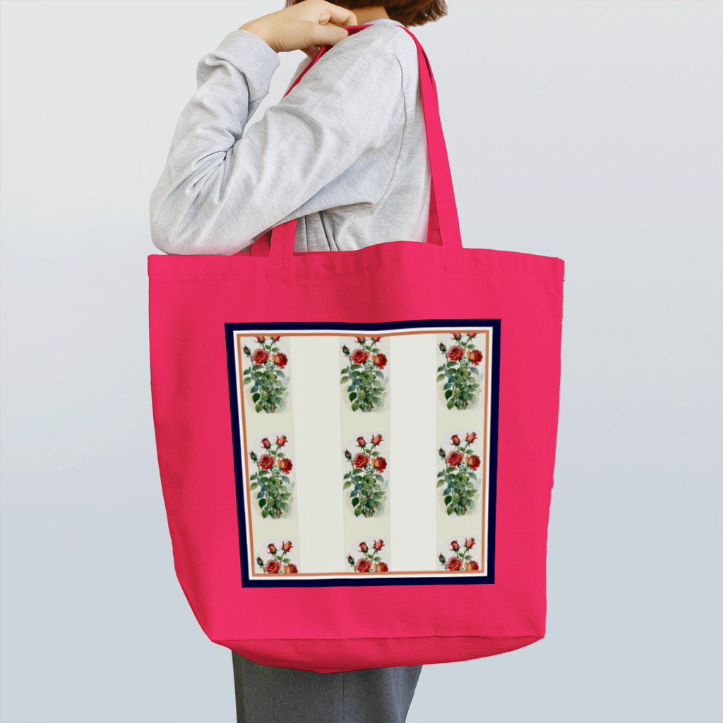 (っ◔◡◔)っ ♥ Le Petit Trésor ♥の𝖂𝖍𝖊𝖓 𝖗𝖔𝖘𝖊𝖘 𝖇𝖑𝖔𝖔𝖒 Tote Bag