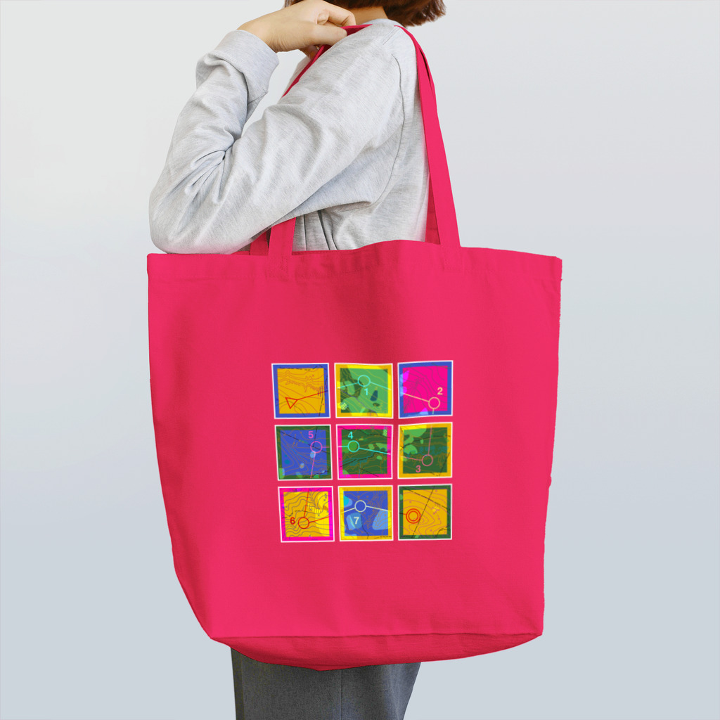 ツレヅレ草のMap reading Tote Bag