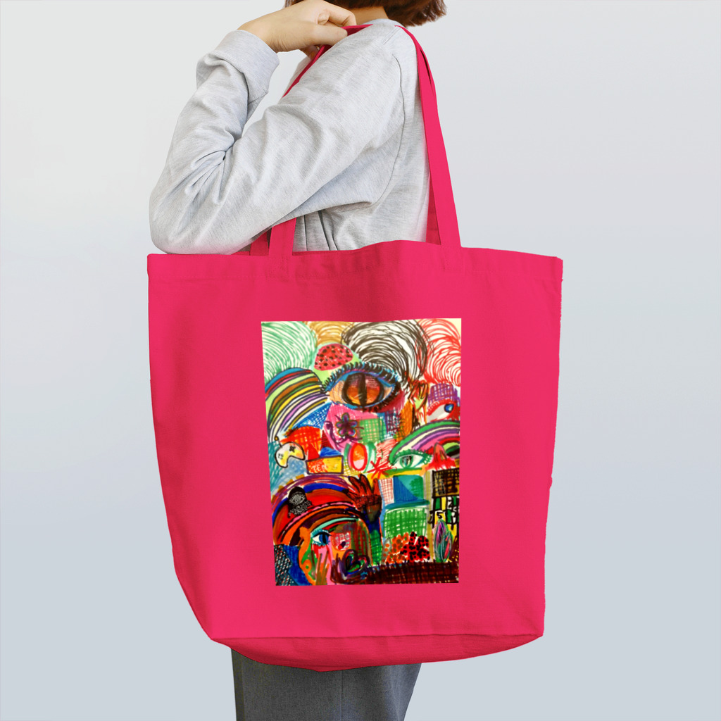 タパイ屋の赤カオス Tote Bag